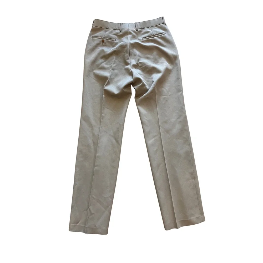 Vintage Levis Action Slacks Men 32x30 Tan Sta-Prest Dress Trousers Khaki 70s 80s